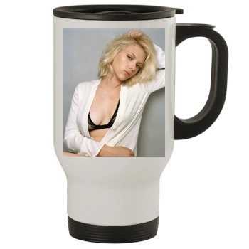 Scarlett Johansson Stainless Steel Travel Mug