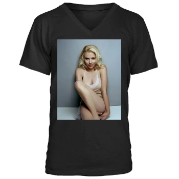 Scarlett Johansson Men's V-Neck T-Shirt