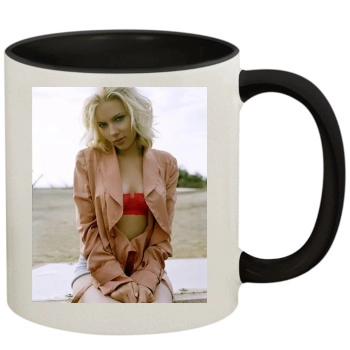 Scarlett Johansson 11oz Colored Inner & Handle Mug