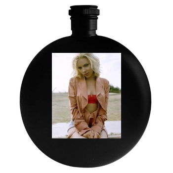 Scarlett Johansson Round Flask