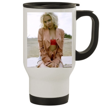 Scarlett Johansson Stainless Steel Travel Mug