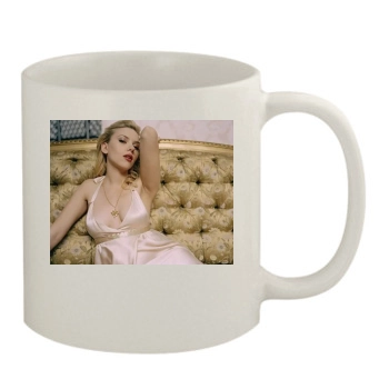 Scarlett Johansson 11oz White Mug