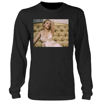 Scarlett Johansson Men's Heavy Long Sleeve TShirt