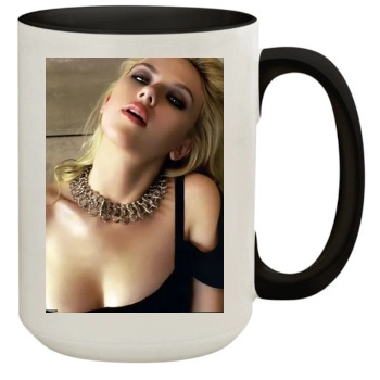 Scarlett Johansson 15oz Colored Inner & Handle Mug