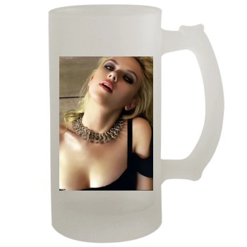 Scarlett Johansson 16oz Frosted Beer Stein