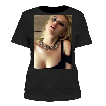 Scarlett Johansson Women's Cut T-Shirt