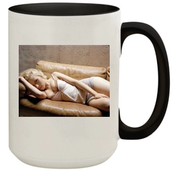 Scarlett Johansson 15oz Colored Inner & Handle Mug