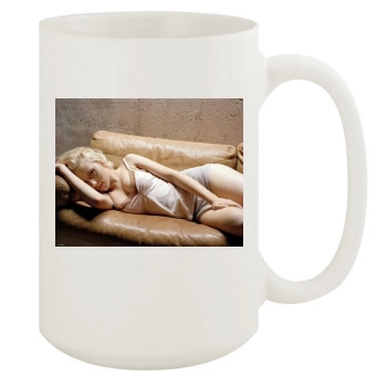 Scarlett Johansson 15oz White Mug