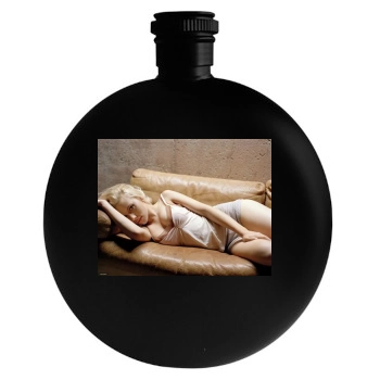 Scarlett Johansson Round Flask