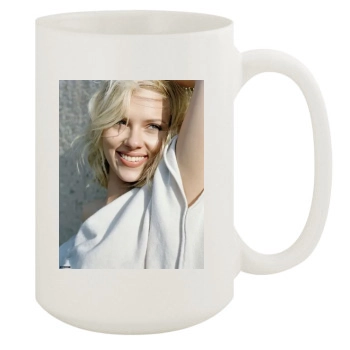 Scarlett Johansson 15oz White Mug