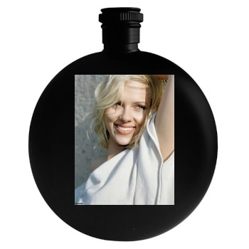 Scarlett Johansson Round Flask