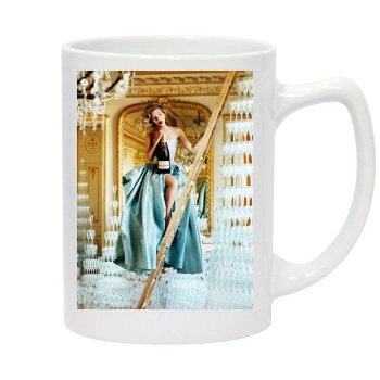 Scarlett Johansson 14oz White Statesman Mug