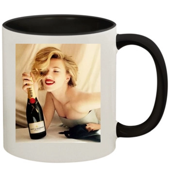 Scarlett Johansson 11oz Colored Inner & Handle Mug