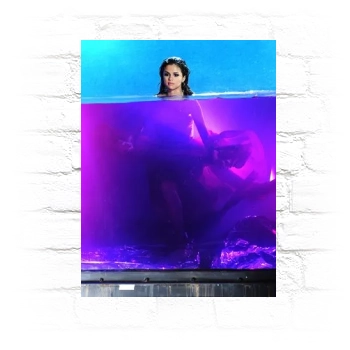 Selena Gomez Metal Wall Art