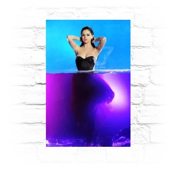 Selena Gomez Metal Wall Art