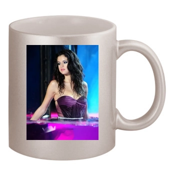 Selena Gomez 11oz Metallic Silver Mug