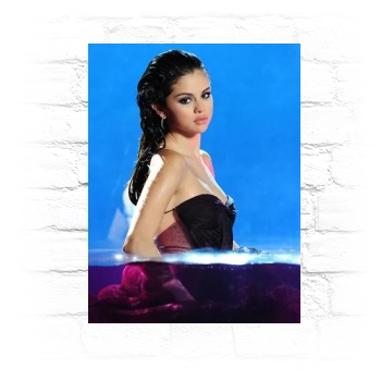 Selena Gomez Metal Wall Art