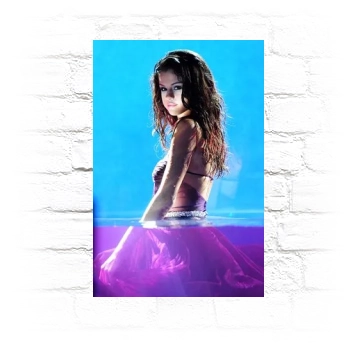 Selena Gomez Metal Wall Art