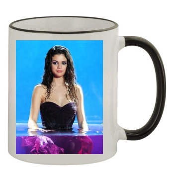 Selena Gomez 11oz Colored Rim & Handle Mug