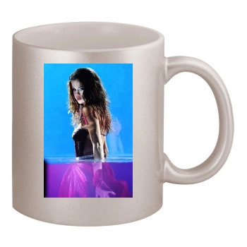 Selena Gomez 11oz Metallic Silver Mug