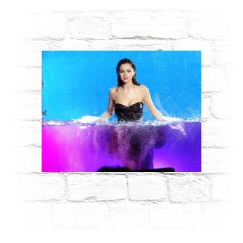 Selena Gomez Metal Wall Art