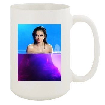 Selena Gomez 15oz White Mug