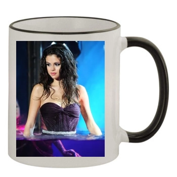 Selena Gomez 11oz Colored Rim & Handle Mug