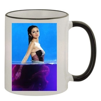 Selena Gomez 11oz Colored Rim & Handle Mug