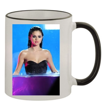 Selena Gomez 11oz Colored Rim & Handle Mug