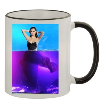 Selena Gomez 11oz Colored Rim & Handle Mug