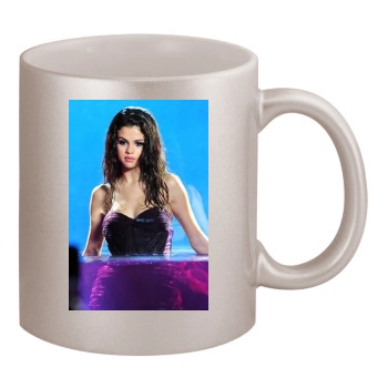 Selena Gomez 11oz Metallic Silver Mug