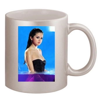 Selena Gomez 11oz Metallic Silver Mug