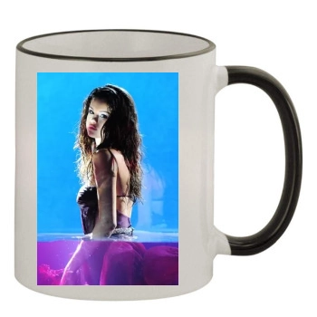 Selena Gomez 11oz Colored Rim & Handle Mug