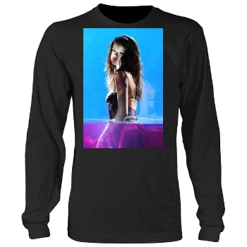 Selena Gomez Men's Heavy Long Sleeve TShirt