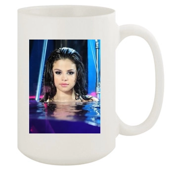 Selena Gomez 15oz White Mug