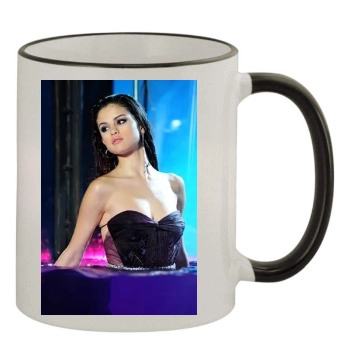 Selena Gomez 11oz Colored Rim & Handle Mug