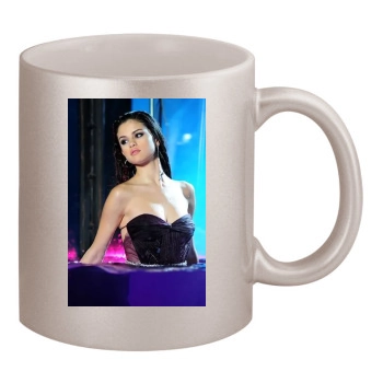 Selena Gomez 11oz Metallic Silver Mug