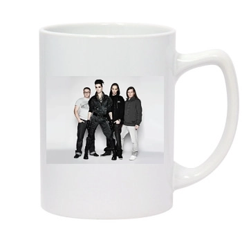 Tokio Hotel 14oz White Statesman Mug