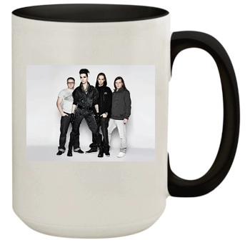 Tokio Hotel 15oz Colored Inner & Handle Mug