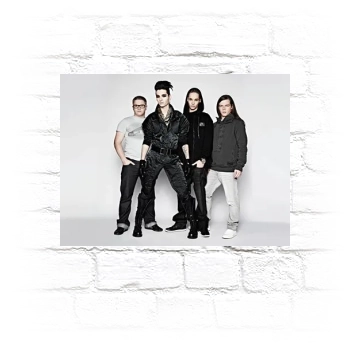 Tokio Hotel Metal Wall Art