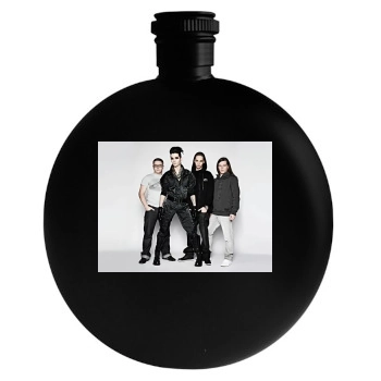 Tokio Hotel Round Flask