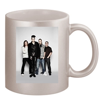 Tokio Hotel 11oz Metallic Silver Mug