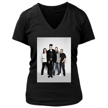 Tokio Hotel Women's Deep V-Neck TShirt