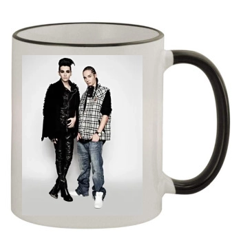 Tokio Hotel 11oz Colored Rim & Handle Mug