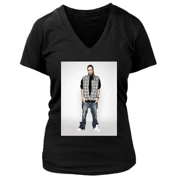 Tokio Hotel Women's Deep V-Neck TShirt