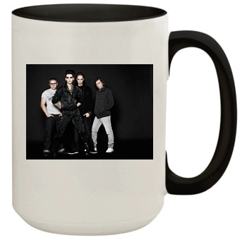 Tokio Hotel 15oz Colored Inner & Handle Mug