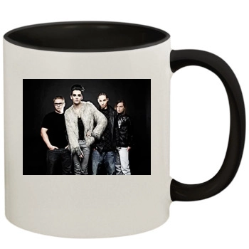 Tokio Hotel 11oz Colored Inner & Handle Mug