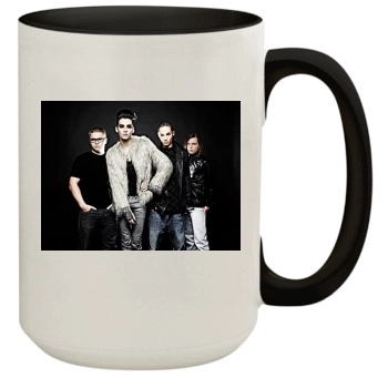 Tokio Hotel 15oz Colored Inner & Handle Mug