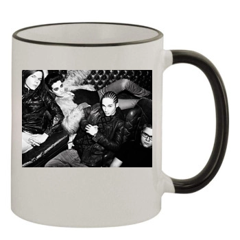 Tokio Hotel 11oz Colored Rim & Handle Mug