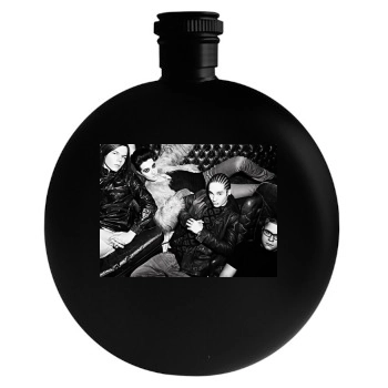 Tokio Hotel Round Flask